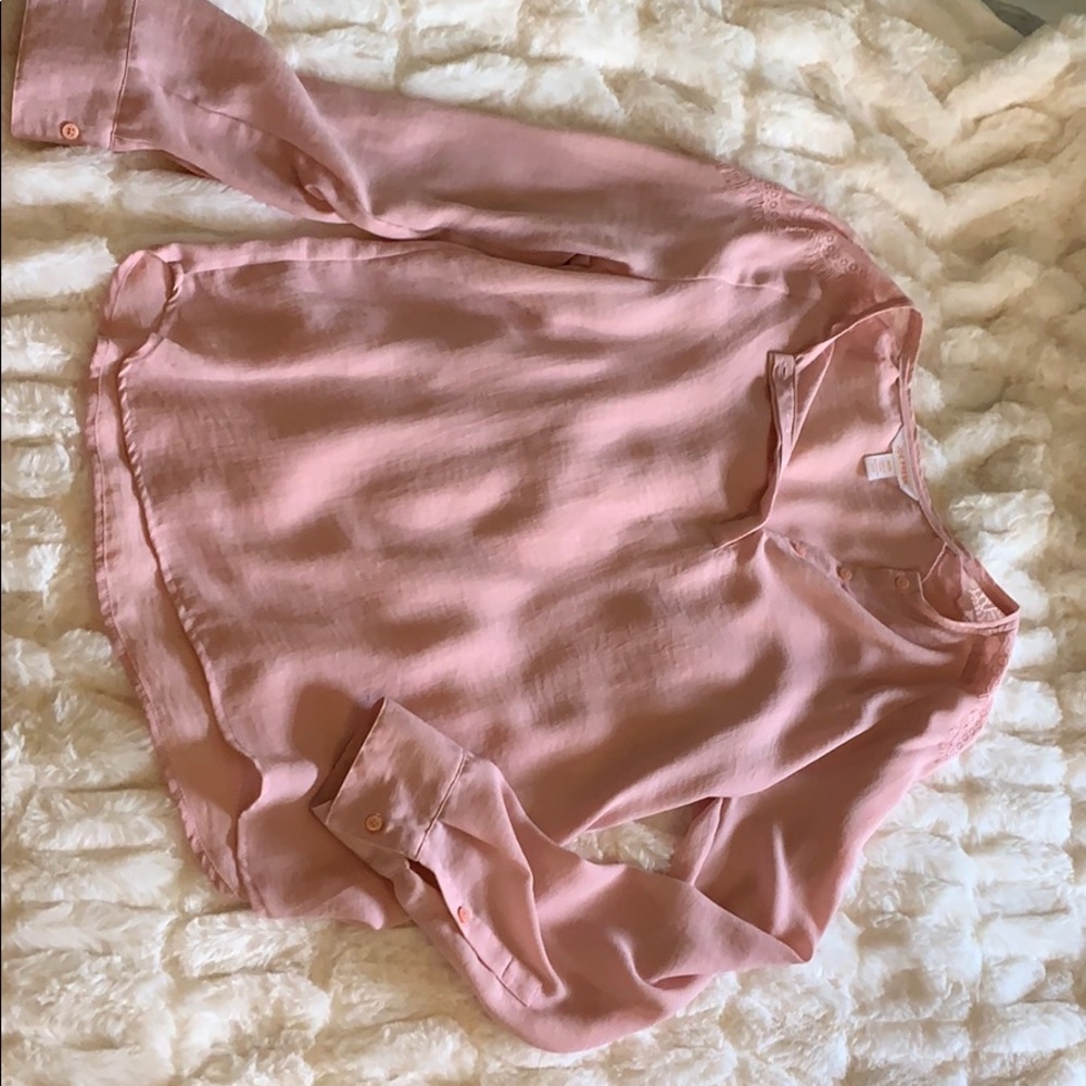 Pink blouse